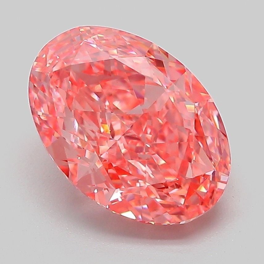 IGI Oval 3.14ct Fancy Vivid Pink VVS2 - Loose Lab Diamond: IGI Oval 3.14ct Fancy Vivid Pink VVS2 - Loose Lab Diamond Item Specifics: Source: This Is A Real Diamond Grown In A Lab Not Mined. Carat: 3.14 Cut: - Color: Fancy Vivid Pink Clarity: VVS2 Polish: EX S