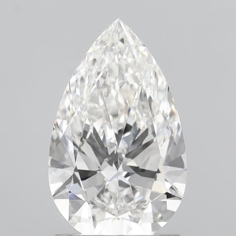 IGI Pear 1.61ct F VVS2 - Loose Lab Diamond: IGI Pear 1.61ct F VVS2 - Loose Lab Diamond Item Specifics: Source: This Is A Real Diamond Grown In A Lab Not Mined. Carat: 1.61 Cut: - Color: F Clarity: VVS2 Polish: EX Symmetry: EX Measurements: