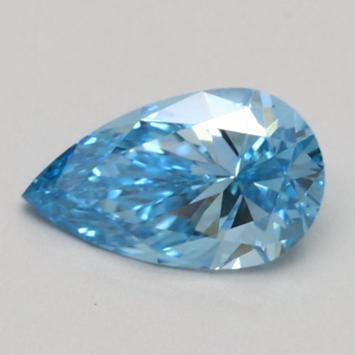 IGI Pear 0.52ct Fancy Vivid Blue VVS2 - Loose Lab Diamond: IGI Pear 0.52ct Fancy Vivid Blue VVS2 - Loose Lab Diamond Item Specifics: Source: This Is A Real Diamond Grown In A Lab Not Mined. Carat: 0.52 Cut: - Color: Fancy Vivid Blue Clarity: VVS2 Polish: EX