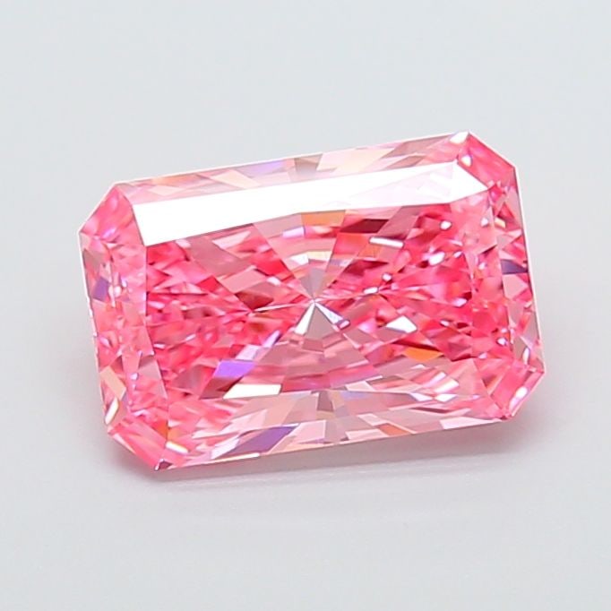 IGI Radiant 3.53ct Fancy Vivid Pink VVS1 - Loose Lab Diamond: IGI Radiant 3.53ct Fancy Vivid Pink VVS1 - Loose Lab Diamond Item Specifics: Source: This Is A Real Diamond Grown In A Lab Not Mined. Carat: 3.53 Cut: - Color: Fancy Vivid Pink Clarity: VVS1 Polish: