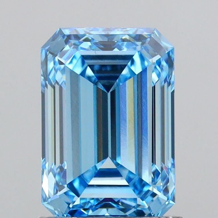 IGI Emerald 1.5ct Fancy Vivid Blue VVS2 - Loose Lab Diamond: IGI Emerald 1.5ct Fancy Vivid Blue VVS2 - Loose Lab Diamond Item Specifics: Source: This Is A Real Diamond Grown In A Lab Not Mined. Carat: 1.5 Cut: - Color: Fancy Vivid Blue Clarity: VVS2 Polish: EX 