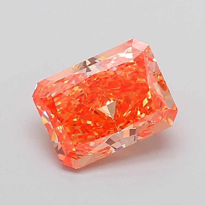 IGI Radiant 4.67ct Fancy Vivid Yellowish Orange VVS2 - Loose Lab Diamond: IGI Radiant 4.67ct Fancy Vivid Yellowish Orange VVS2 - Loose Lab Diamond Item Specifics: Source: This Is A Real Diamond Grown In A Lab Not Mined. Carat: 4.67 Cut: - Color: Fancy Vivid Yellowish Orange