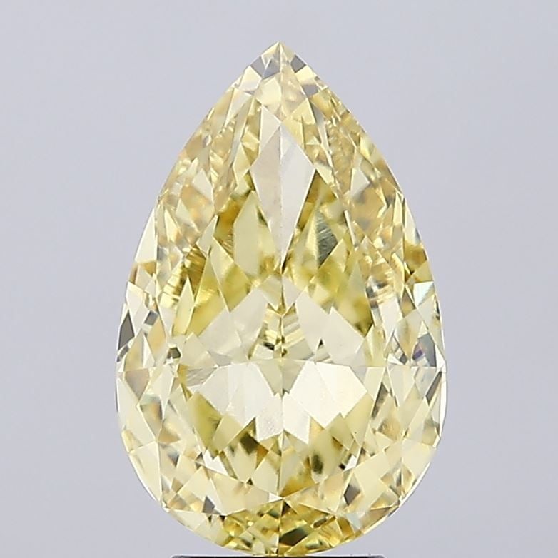 IGI Pear 5.33ct Fancy Intense Yellow VVS2 - Loose Lab Diamond: IGI Pear 5.33ct Fancy Intense Yellow VVS2 - Loose Lab Diamond Item Specifics: Source: This Is A Real Diamond Grown In A Lab Not Mined. Carat: 5.33 Cut: - Color: Fancy Intense Yellow Clarity: VVS2 Poli