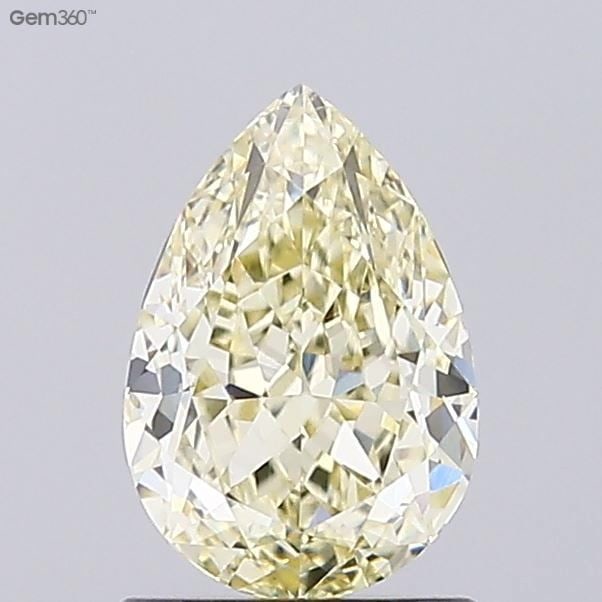 IGI Pear 1.17ct Fancy Light Yellow VVS2 - Loose Lab Diamond: IGI Pear 1.17ct Fancy Light Yellow VVS2 - Loose Lab Diamond Item Specifics: Source: This Is A Real Diamond Grown In A Lab Not Mined. Carat: 1.17 Cut: - Color: Fancy Light Yellow Clarity: VVS2 Polish: 