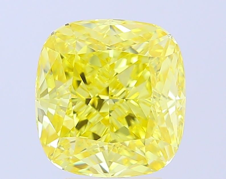 IGI Cushion Modified 5.07ct Fancy Intense Yellow VVS2 - Loose Lab Diamond: IGI Cushion Modified 5.07ct Fancy Intense Yellow VVS2 - Loose Lab Diamond Item Specifics: Source: This Is A Real Diamond Grown In A Lab Not Mined. Carat: 5.07 Cut: - Color: Fancy Intense Yellow Clarit