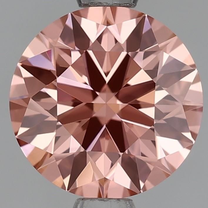 Round 1.38ct Fancy Orangey Pink VVS2 - Loose Lab Diamond: Round 1.38ct Fancy Orangey Pink VVS2 - Loose Lab Diamond Item Specifics: Source: This Is A Real Diamond Grown In A Lab Not Mined. Carat: 1.38 Cut: EX Color: Fancy Orangey Pink Clarity: VVS2 Polish: VG