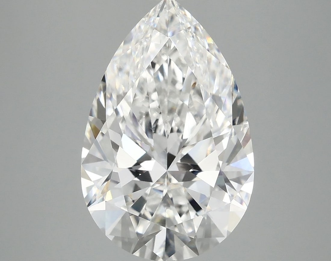IGI Pear 5.07ct E VVS2 - Loose Lab Diamond: IGI Pear 5.07ct E VVS2 - Loose Lab Diamond Item Specifics: Source: This Is A Real Diamond Grown In A Lab Not Mined. Carat: 5.07 Cut: - Color: E Clarity: VVS2 Polish: EX Symmetry: EX Measurements:
