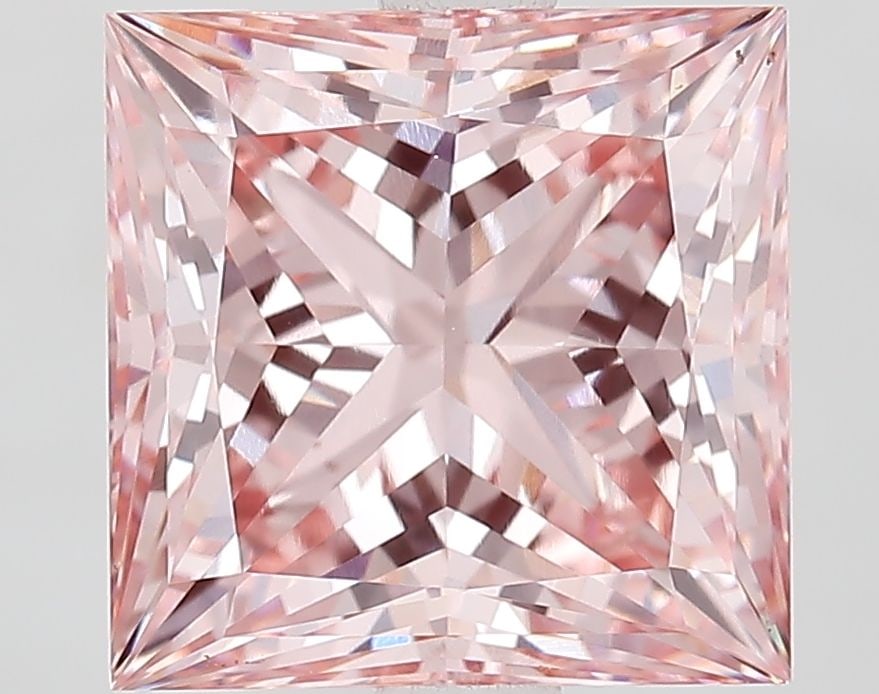 IGI Princess 3.17ct Fancy Intense Pink VVS2 - Loose Lab Diamond (1 of 1)