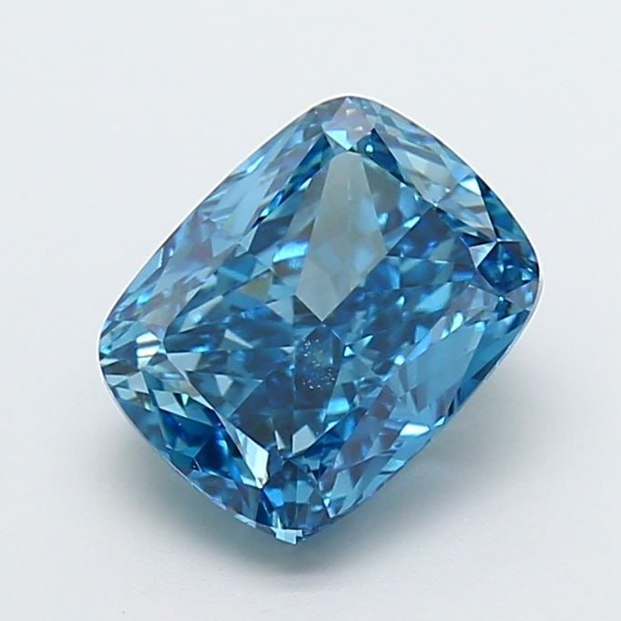 IGI Cushion Modified 2.51ct Fancy Vivid Blue VVS2 - Loose Lab Diamond: IGI Cushion Modified 2.51ct Fancy Vivid Blue VVS2 - Loose Lab Diamond Item Specifics: Source: This Is A Real Diamond Grown In A Lab Not Mined. Carat: 2.51 Cut: - Color: Fancy Vivid Blue Clarity: VVS2 