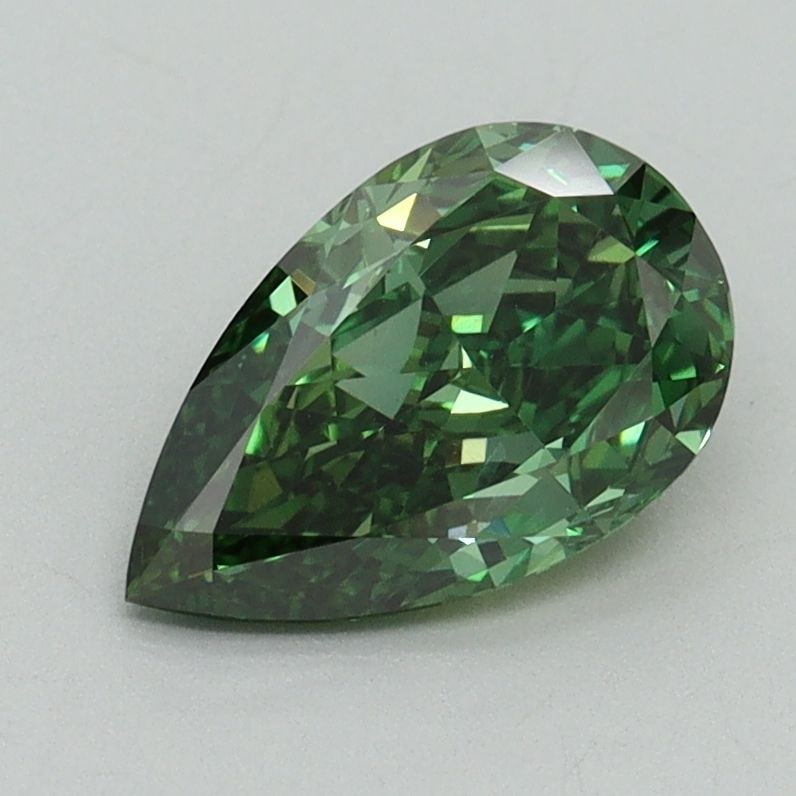 IGI Pear 1.27ct Fancy Vivid Green VVS2 - Loose Lab Diamond: IGI Pear 1.27ct Fancy Vivid Green VVS2 - Loose Lab Diamond Item Specifics: Source: This Is A Real Diamond Grown In A Lab Not Mined. Carat: 1.27 Cut: - Color: Fancy Vivid Green Clarity: VVS2 Polish: VG