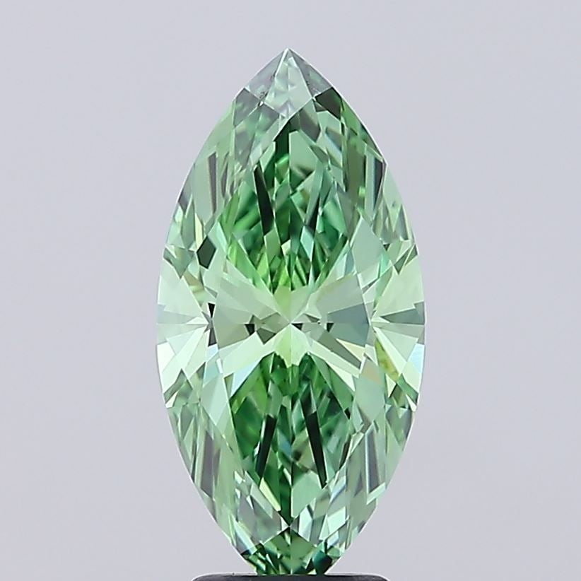 IGI Marquise 3.58ct Fancy Vivid Green VVS2 - Loose Lab Diamond: IGI Marquise 3.58ct Fancy Vivid Green VVS2 - Loose Lab Diamond Item Specifics: Source: This Is A Real Diamond Grown In A Lab Not Mined. Carat: 3.58 Cut: - Color: Fancy Vivid Green Clarity: VVS2 Polish