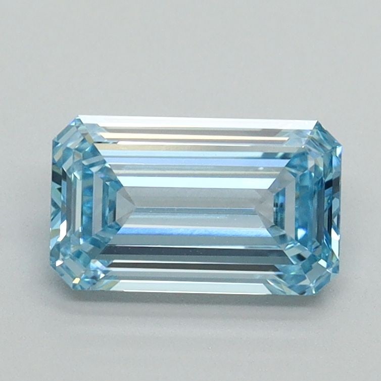 IGI Emerald 1.06ct Fancy Vivid Blue VVS2 - Loose Lab Diamond: IGI Emerald 1.06ct Fancy Vivid Blue VVS2 - Loose Lab Diamond Item Specifics: Source: This Is A Real Diamond Grown In A Lab Not Mined. Carat: 1.06 Cut: - Color: Fancy Vivid Blue Clarity: VVS2 Polish: E
