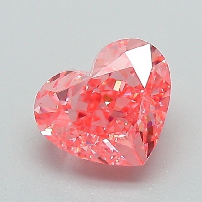 IGI Heart 1.12ct Fancy Vivid Pink VVS2 - Loose Lab Diamond: IGI Heart 1.12ct Fancy Vivid Pink VVS2 - Loose Lab Diamond Item Specifics: Source: This Is A Real Diamond Grown In A Lab Not Mined. Carat: 1.12 Cut: - Color: Fancy Vivid Pink Clarity: VVS2 Polish: EX 