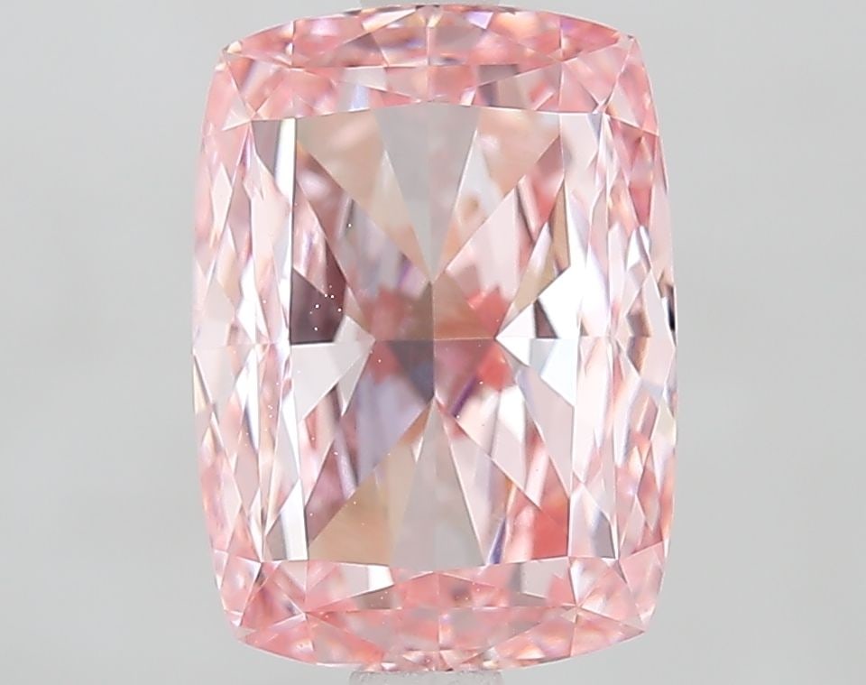 IGI Cushion Modified 3.03ct Fancy Vivid Pink VVS2 - Loose Lab Diamond: IGI Cushion Modified 3.03ct Fancy Vivid Pink VVS2 - Loose Lab Diamond Item Specifics: Source: This Is A Real Diamond Grown In A Lab Not Mined. Carat: 3.03 Cut: - Color: Fancy Vivid Pink Clarity: VVS2 