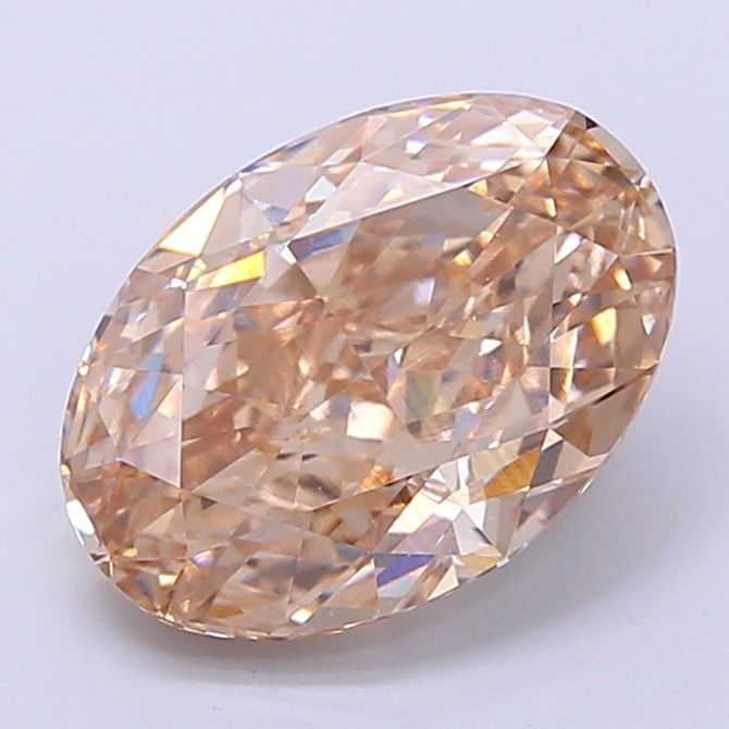 IGI Oval 3.05ct Fancy Light Brown VVS2 - Loose Lab Diamond: IGI Oval 3.05ct Fancy Light Brown VVS2 - Loose Lab Diamond Item Specifics: Source: This Is A Real Diamond Grown In A Lab Not Mined. Carat: 3.05 Cut: - Color: Fancy Light Brown Clarity: VVS2 Polish: EX