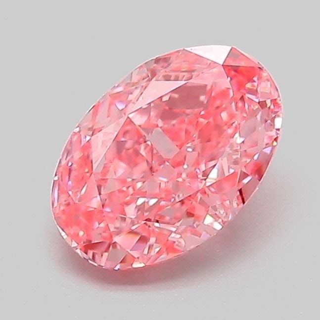 IGI Oval 1.04ct Fancy Vivid Pink VVS2 - Loose Lab Diamond: IGI Oval 1.04ct Fancy Vivid Pink VVS2 - Loose Lab Diamond Item Specifics: Source: This Is A Real Diamond Grown In A Lab Not Mined. Carat: 1.04 Cut: - Color: Fancy Vivid Pink Clarity: VVS2 Polish: EX S