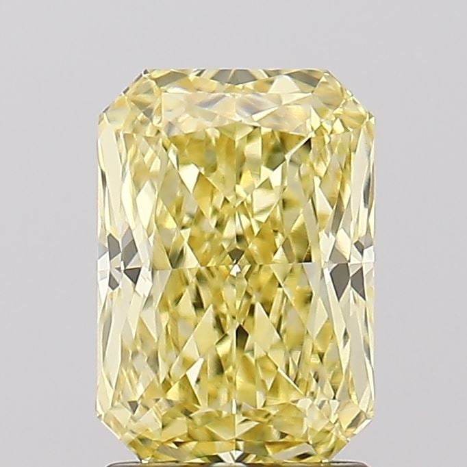 IGI Radiant 2.09ct Fancy Yellow VVS2 - Loose Lab Diamond: IGI Radiant 2.09ct Fancy Yellow VVS2 - Loose Lab Diamond Item Specifics: Source: This Is A Real Diamond Grown In A Lab Not Mined. Carat: 2.09 Cut: - Color: Fancy Yellow Clarity: VVS2 Polish: EX Symmet