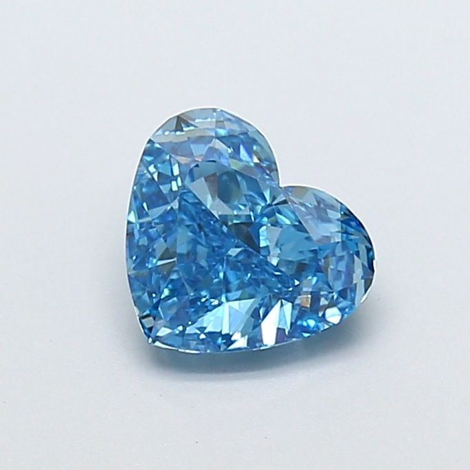 IGI Heart 1.17ct Fancy Vivid Blue VVS2 - Loose Lab Diamond: IGI Heart 1.17ct Fancy Vivid Blue VVS2 - Loose Lab Diamond Item Specifics: Source: This Is A Real Diamond Grown In A Lab Not Mined. Carat: 1.17 Cut: - Color: Fancy Vivid Blue Clarity: VVS2 Polish: EX 