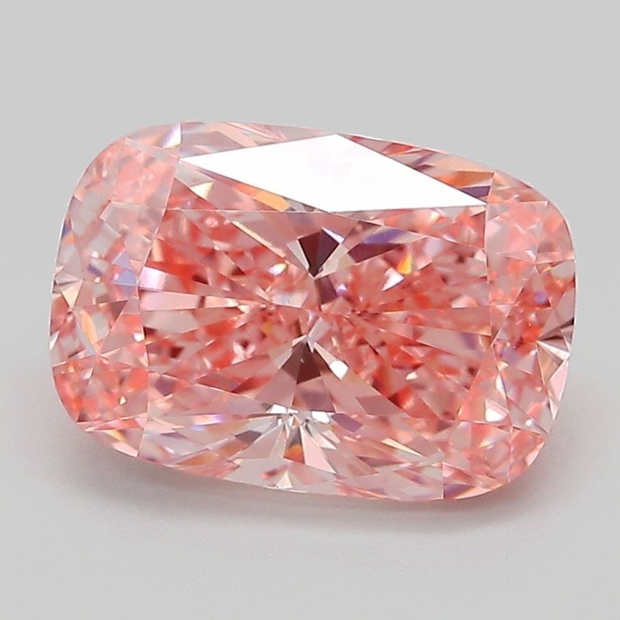 IGI Cushion Modified 3.0ct Fancy Vivid Pink VVS2 - Loose Lab Diamond: IGI Cushion Modified 3.0ct Fancy Vivid Pink VVS2 - Loose Lab Diamond Item Specifics: Source: This Is A Real Diamond Grown In A Lab Not Mined. Carat: 3.0 Cut: - Color: Fancy Vivid Pink Clarity: VVS2 Po
