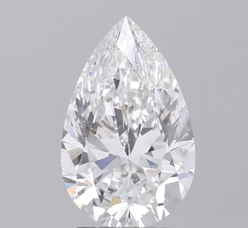 IGI Pear 2.54ct E VVS2 - Loose Lab Diamond: IGI Pear 2.54ct E VVS2 - Loose Lab Diamond Item Specifics: Source: This Is A Real Diamond Grown In A Lab Not Mined. Carat: 2.54 Cut: - Color: E Clarity: VVS2 Polish: EX Symmetry: VG Measurements: 11.9