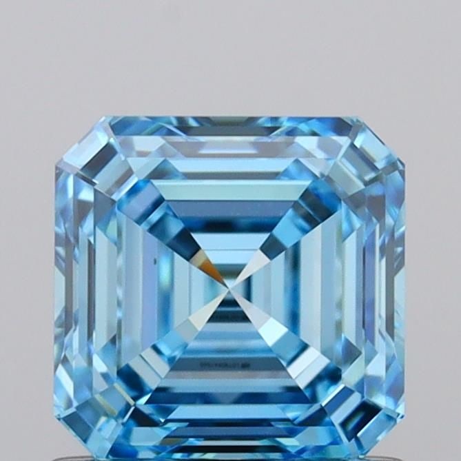 IGI Asscher 1.01ct Fancy Vivid Blue VVS1 - Loose Lab Diamond: IGI Asscher 1.01ct Fancy Vivid Blue VVS1 - Loose Lab Diamond Item Specifics: Source: This Is A Real Diamond Grown In A Lab Not Mined. Carat: 1.01 Cut: - Color: Fancy Vivid Blue Clarity: VVS1 Polish: