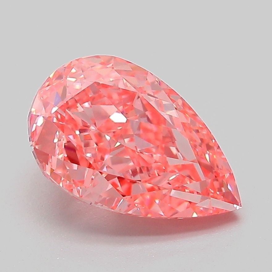 IGI Pear 2.51ct Fancy Vivid Pink VVS2 - Loose Lab Diamond: IGI Pear 2.51ct Fancy Vivid Pink VVS2 - Loose Lab Diamond Item Specifics: Source: This Is A Real Diamond Grown In A Lab Not Mined. Carat: 2.51 Cut: - Color: Fancy Vivid Pink Clarity: VVS2 Polish: EX S