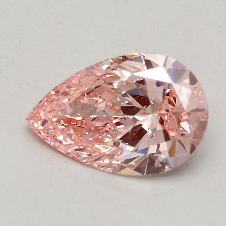 IGI Pear 0.57ct Fancy Vivid Pink VVS2 - Loose Lab Diamond: IGI Pear 0.57ct Fancy Vivid Pink VVS2 - Loose Lab Diamond Item Specifics: Source: This Is A Real Diamond Grown In A Lab Not Mined. Carat: 0.57 Cut: - Color: Fancy Vivid Pink Clarity: VVS2 Polish: EX