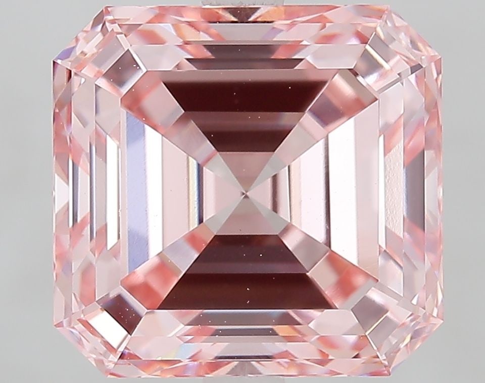 IGI Asscher 5.03ct Fancy Vivid Pink VVS2 - Loose Lab Diamond: IGI Asscher 5.03ct Fancy Vivid Pink VVS2 - Loose Lab Diamond Item Specifics: Source: This Is A Real Diamond Grown In A Lab Not Mined. Carat: 5.03 Cut: - Color: Fancy Vivid Pink Clarity: VVS2 Polish: