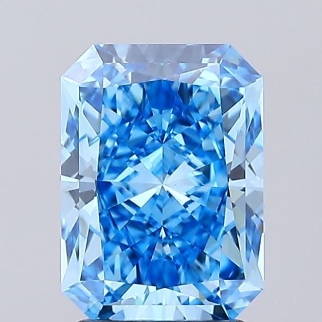 IGI Radiant 2.25ct Fancy Vivid Blue VVS2 - Loose Lab Diamond: IGI Radiant 2.25ct Fancy Vivid Blue VVS2 - Loose Lab Diamond Item Specifics: Source: This Is A Real Diamond Grown In A Lab Not Mined. Carat: 2.25 Cut: - Color: Fancy Vivid Blue Clarity: VVS2 Polish: E