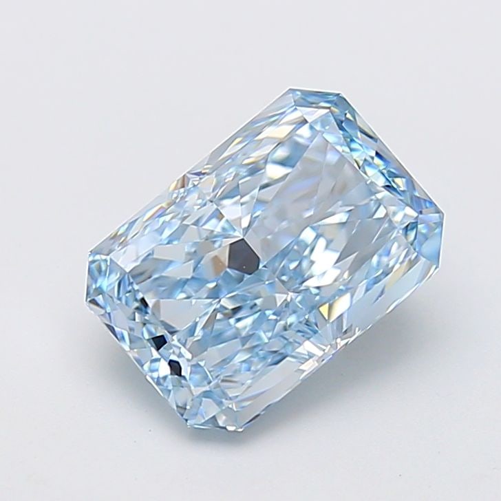 IGI Radiant 3.55ct Fancy Intense Blue VVS1 - Loose Lab Diamond (1 of 1)