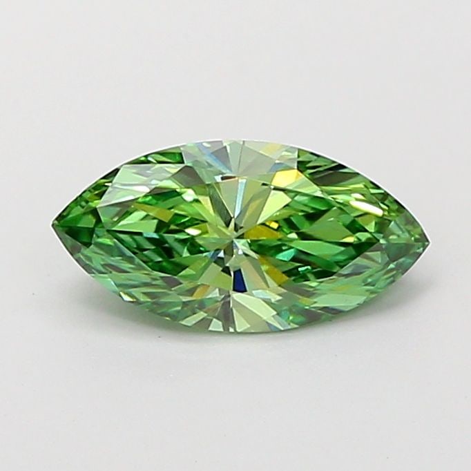 IGI Marquise 1.09ct Fancy Vivid Green VVS2 - Loose Lab Diamond: IGI Marquise 1.09ct Fancy Vivid Green VVS2 - Loose Lab Diamond Item Specifics: Source: This Is A Real Diamond Grown In A Lab Not Mined. Carat: 1.09 Cut: - Color: Fancy Vivid Green Clarity: VVS2 Polish