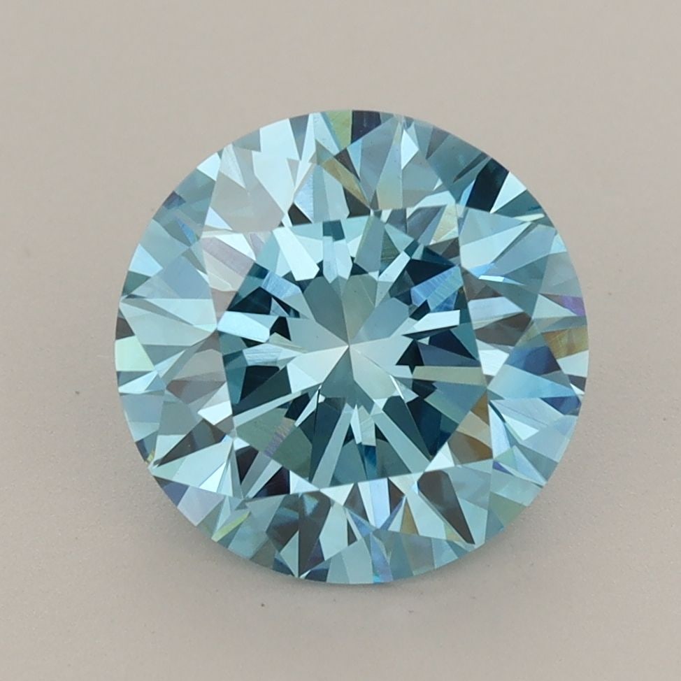 IGI Round 2.97ct Fancy Vivid Blue VVS2 - Loose Lab Diamond: IGI Round 2.97ct Fancy Vivid Blue VVS2 - Loose Lab Diamond Item Specifics: Source: This Is A Real Diamond Grown In A Lab Not Mined. Carat: 2.97 Cut: VG Color: Fancy Vivid Blue Clarity: VVS2 Polish: VG
