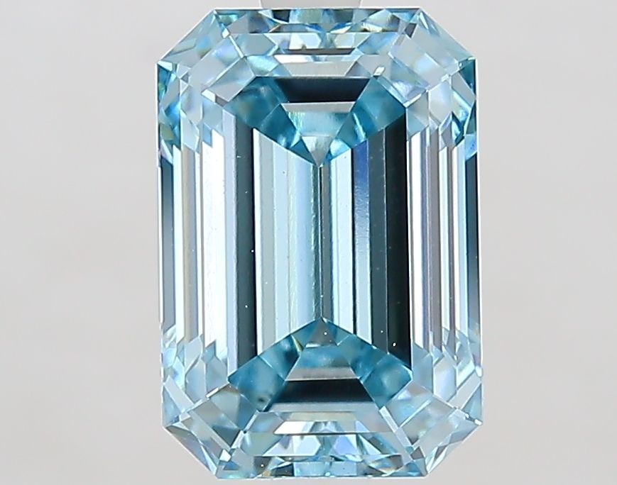 IGI Emerald 3.04ct Fancy Vivid Blue VVS2 - Loose Lab Diamond (1 of 1)