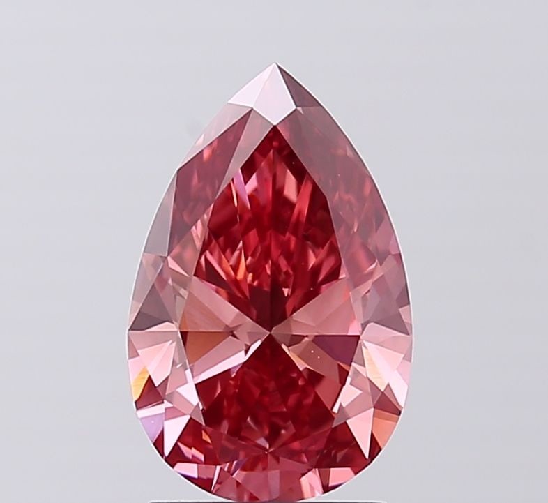 IGI Pear 1.91ct Fancy Vivid Pink VVS2 - Loose Lab Diamond: IGI Pear 1.91ct Fancy Vivid Pink VVS2 - Loose Lab Diamond Item Specifics: Source: This Is A Real Diamond Grown In A Lab Not Mined. Carat: 1.91 Cut: - Color: Fancy Vivid Pink Clarity: VVS2 Polish: EX S