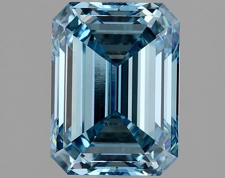 IGI Emerald 2.04ct Fancy Vivid Blue VVS2 - Loose Lab Diamond: IGI Emerald 2.04ct Fancy Vivid Blue VVS2 - Loose Lab Diamond Item Specifics: Source: This Is A Real Diamond Grown In A Lab Not Mined. Carat: 2.04 Cut: - Color: Fancy Vivid Blue Clarity: VVS2 Polish: E