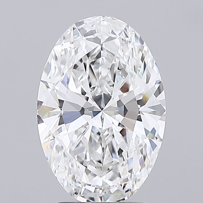 GCAL Oval 2.59ct E VVS2 - Loose Lab Diamond: GCAL Oval 2.59ct E VVS2 - Loose Lab Diamond Item Specifics: Source: This Is A Real Diamond Grown In A Lab Not Mined. Carat: 2.59 Cut: - Color: E Clarity: VVS2 Polish: EX Symmetry: EX Measurements: 11.
