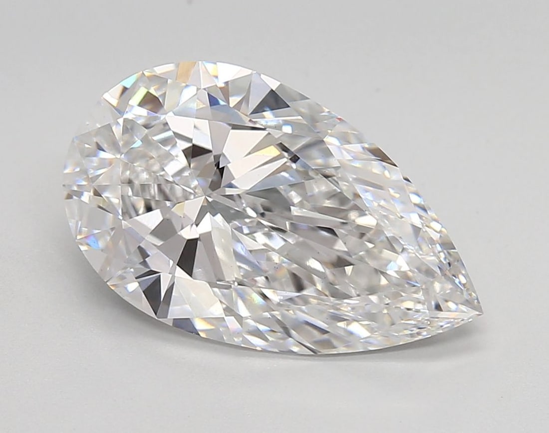 IGI Pear 4.0ct E VVS2 - Loose Lab Diamond: IGI Pear 4.0ct E VVS2 - Loose Lab Diamond Item Specifics: Source: This Is A Real Diamond Grown In A Lab Not Mined. Carat: 4.0 Cut: - Color: E Clarity: VVS2 Polish: EX Symmetry: EX Measurements: 14.73L