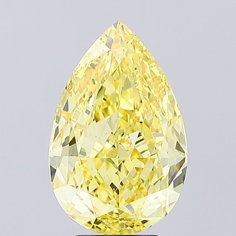 IGI Pear 5.18ct Fancy Vivid Yellow VVS2 - Loose Lab Diamond: IGI Pear 5.18ct Fancy Vivid Yellow VVS2 - Loose Lab Diamond Item Specifics: Source: This Is A Real Diamond Grown In A Lab Not Mined. Carat: 5.18 Cut: - Color: Fancy Vivid Yellow Clarity: VVS2 Polish: