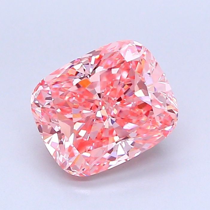 IGI Cushion Modified 2.55ct Fancy Vivid Pink VVS2 - Loose Lab Diamond: IGI Cushion Modified 2.55ct Fancy Vivid Pink VVS2 - Loose Lab Diamond Item Specifics: Source: This Is A Real Diamond Grown In A Lab Not Mined. Carat: 2.55 Cut: - Color: Fancy Vivid Pink Clarity: VVS2