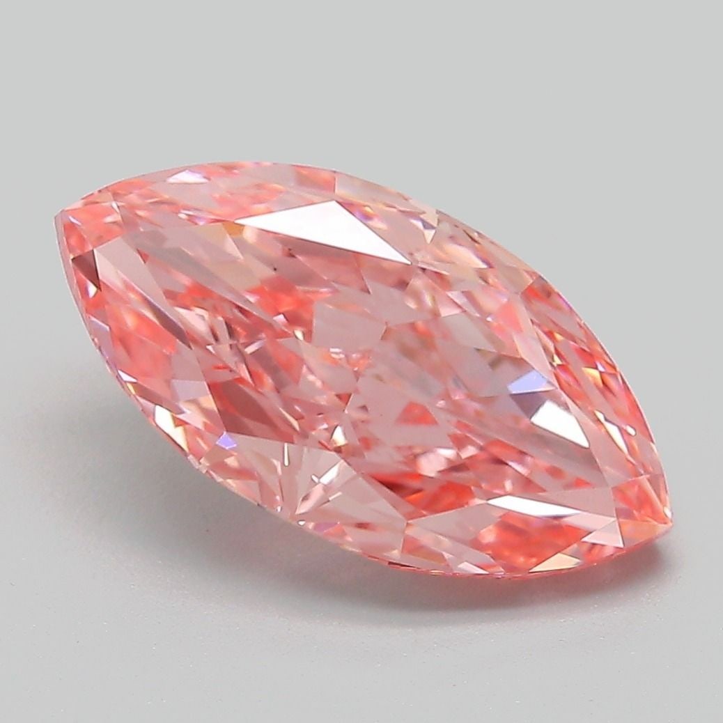 IGI Marquise 3.28ct Fancy Vivid Pink VVS2 - Loose Lab Diamond: IGI Marquise 3.28ct Fancy Vivid Pink VVS2 - Loose Lab Diamond Item Specifics: Source: This Is A Real Diamond Grown In A Lab Not Mined. Carat: 3.28 Cut: - Color: Fancy Vivid Pink Clarity: VVS2 Polish: 