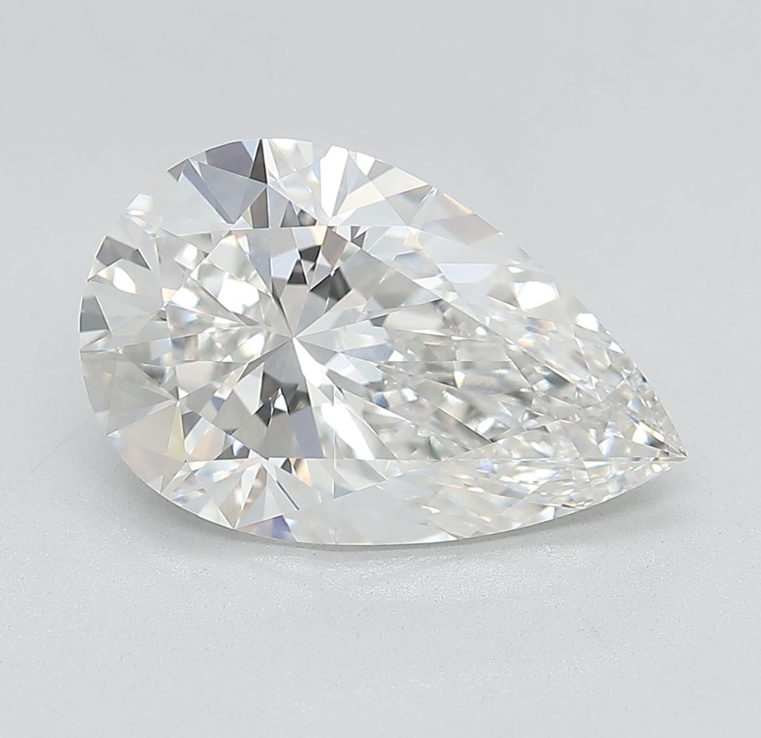 IGI Pear 4.0ct F VVS2 - Loose Lab Diamond: IGI Pear 4.0ct F VVS2 - Loose Lab Diamond Item Specifics: Source: This Is A Real Diamond Grown In A Lab Not Mined. Carat: 4.0 Cut: - Color: F Clarity: VVS2 Polish: EX Symmetry: EX Measurements: 14.11L