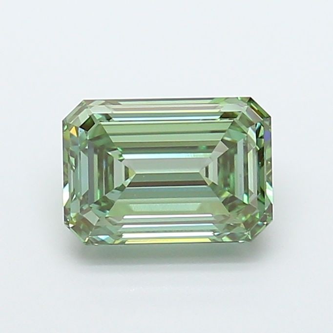 IGI Emerald 3.04ct Fancy Vivid Green VVS2 - Loose Lab Diamond: IGI Emerald 3.04ct Fancy Vivid Green VVS2 - Loose Lab Diamond Item Specifics: Source: This Is A Real Diamond Grown In A Lab Not Mined. Carat: 3.04 Cut: - Color: Fancy Vivid Green Clarity: VVS2 Polish: