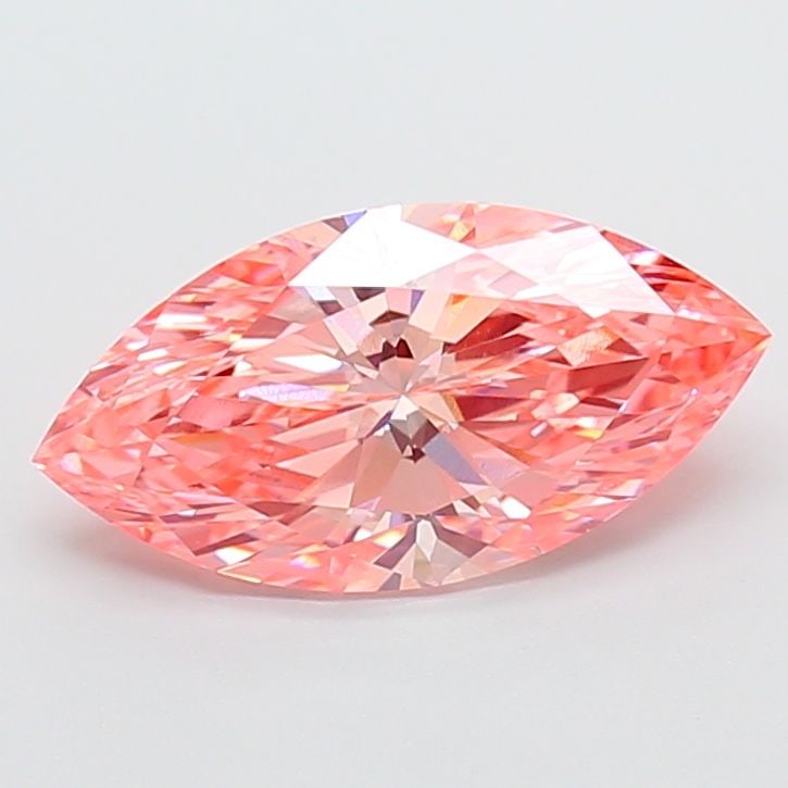 IGI Marquise 3.09ct Fancy Vivid Pink VVS2 - Loose Lab Diamond: IGI Marquise 3.09ct Fancy Vivid Pink VVS2 - Loose Lab Diamond Item Specifics: Source: This Is A Real Diamond Grown In A Lab Not Mined. Carat: 3.09 Cut: - Color: Fancy Vivid Pink Clarity: VVS2 Polish: 
