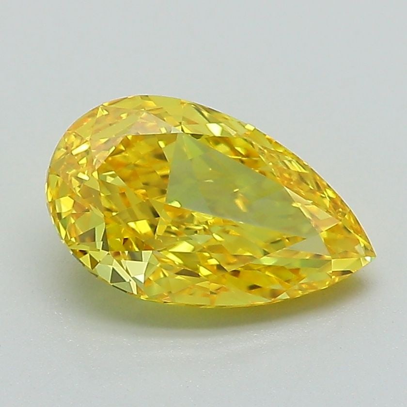 IGI Pear 1.67ct Fancy Vivid Yellow VVS1 - Loose Lab Diamond: IGI Pear 1.67ct Fancy Vivid Yellow VVS1 - Loose Lab Diamond Item Specifics: Source: This Is A Real Diamond Grown In A Lab Not Mined. Carat: 1.67 Cut: - Color: Fancy Vivid Yellow Clarity: VVS1 Polish: 