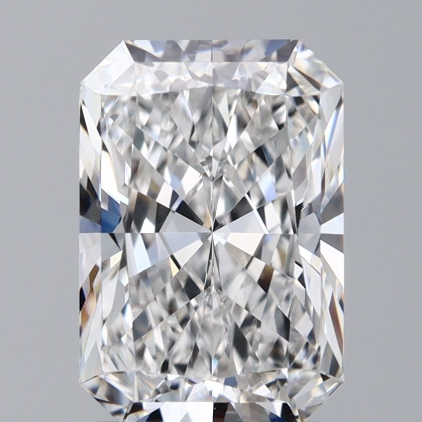 GIA Radiant 2.07ct F VVS2 - Loose Lab Diamond: GIA Radiant 2.07ct F VVS2 - Loose Lab Diamond Item Specifics: Source: This Is A Real Diamond Grown In A Lab Not Mined. Carat: 2.07 Cut: - Color: F Clarity: VVS2 Polish: EX Symmetry: EX Measurements: 9