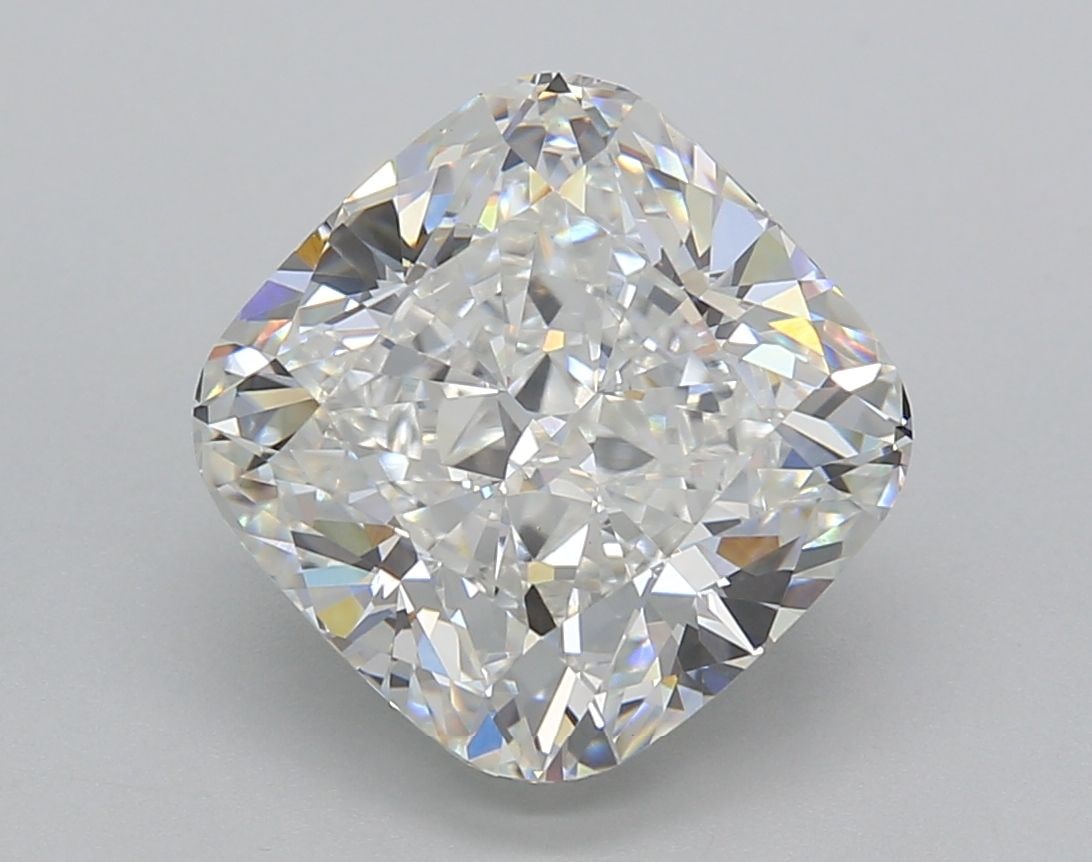 IGI Cushion Modified 5.01ct F VVS2 - Loose Lab Diamond: IGI Cushion Modified 5.01ct F VVS2 - Loose Lab Diamond Item Specifics: Source: This Is A Real Diamond Grown In A Lab Not Mined. Carat: 5.01 Cut: - Color: F Clarity: VVS2 Polish: EX Symmetry: EX Measur
