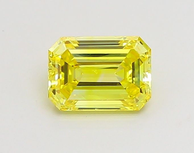 IGI Emerald 1.02ct Fancy Vivid Yellow VVS2 - Loose Lab Diamond: IGI Emerald 1.02ct Fancy Vivid Yellow VVS2 - Loose Lab Diamond Item Specifics: Source: This Is A Real Diamond Grown In A Lab Not Mined. Carat: 1.02 Cut: - Color: Fancy Vivid Yellow Clarity: VVS2 Polis