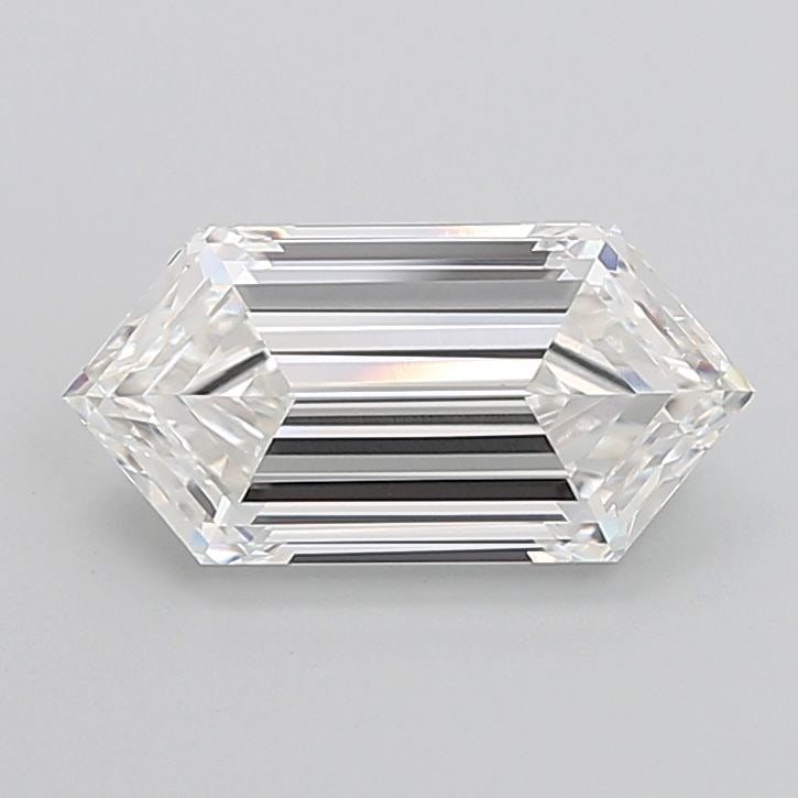 IGI Hexagonal 4.09ct F VVS2 - Loose Lab Diamond: IGI Hexagonal 4.09ct F VVS2 - Loose Lab Diamond Item Specifics: Source: This Is A Real Diamond Grown In A Lab Not Mined. Carat: 4.09 Cut: - Color: F Clarity: VVS2 Polish: EX Symmetry: EX Measurements: