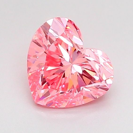 IGI Heart 0.99ct Fancy Vivid Pink VVS2 - Loose Lab Diamond: IGI Heart 0.99ct Fancy Vivid Pink VVS2 - Loose Lab Diamond Item Specifics: Source: This Is A Real Diamond Grown In A Lab Not Mined. Carat: 0.99 Cut: - Color: Fancy Vivid Pink Clarity: VVS2 Polish: VG 