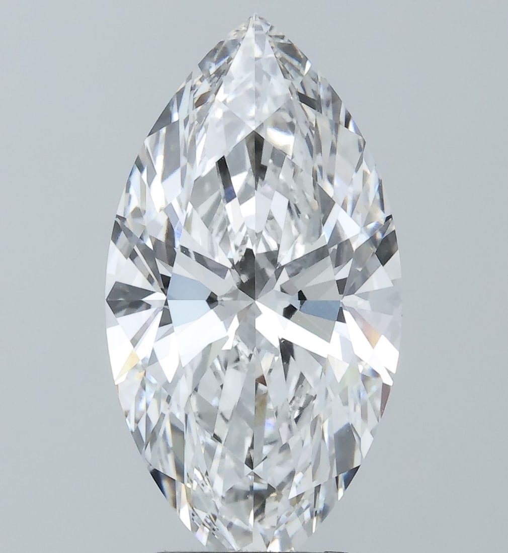 IGI Marquise 6.02ct E VVS2 - Loose Lab Diamond: IGI Marquise 6.02ct E VVS2 - Loose Lab Diamond Item Specifics: Source: This Is A Real Diamond Grown In A Lab Not Mined. Carat: 6.02 Cut: - Color: E Clarity: VVS2 Polish: EX Symmetry: EX Measurements: 